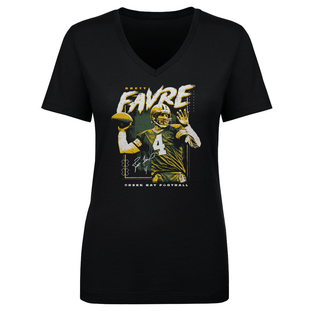 Brett Favre Women's V-Neck T-Shirt | 500 LEVEL