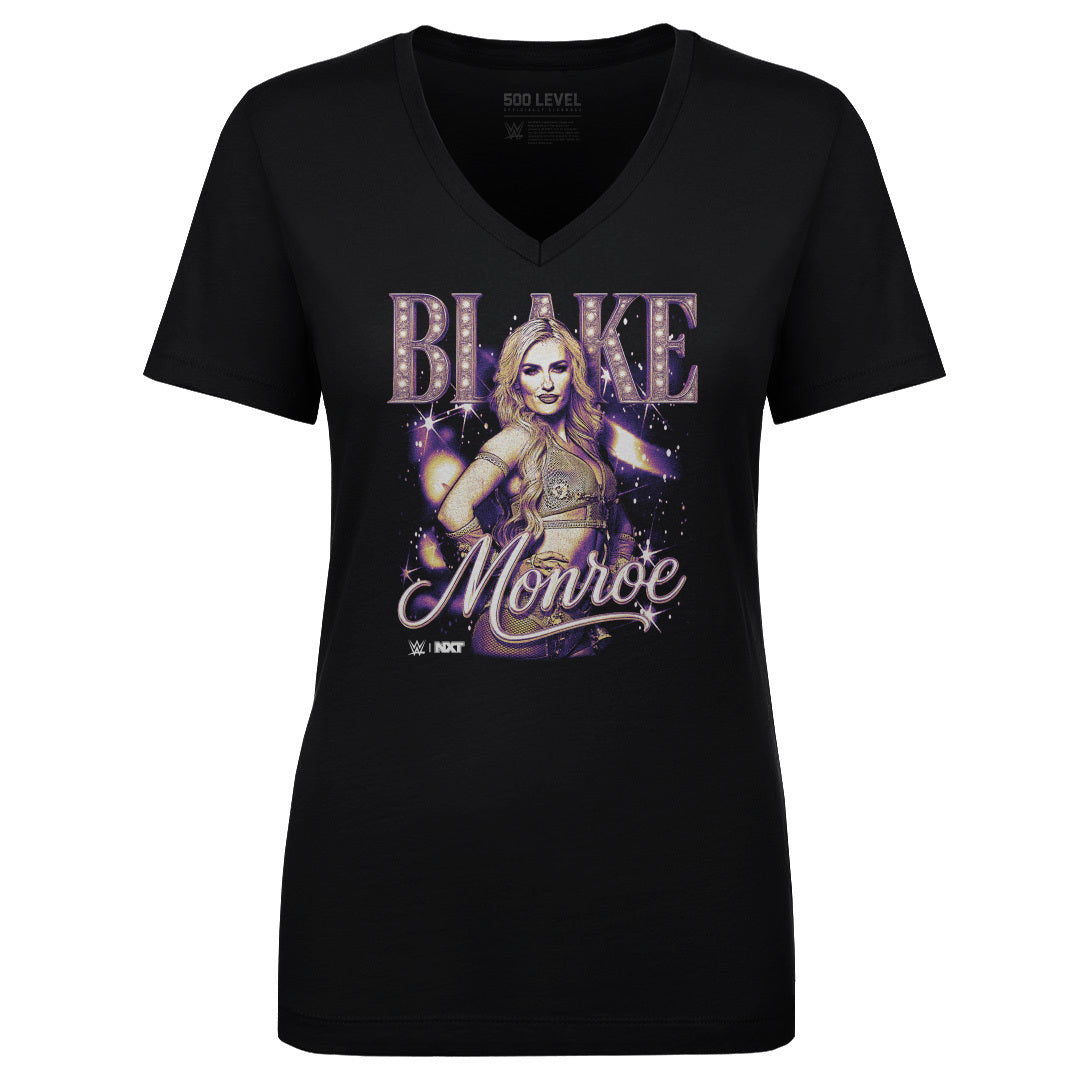 Blake Monroe Women's V-Neck T-Shirt | 500 LEVEL
