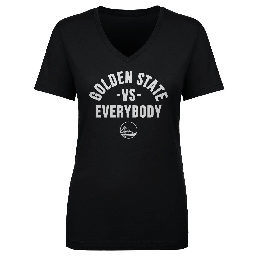 Golden State Warriors Women's V-Neck T-Shirt | 500 LEVEL