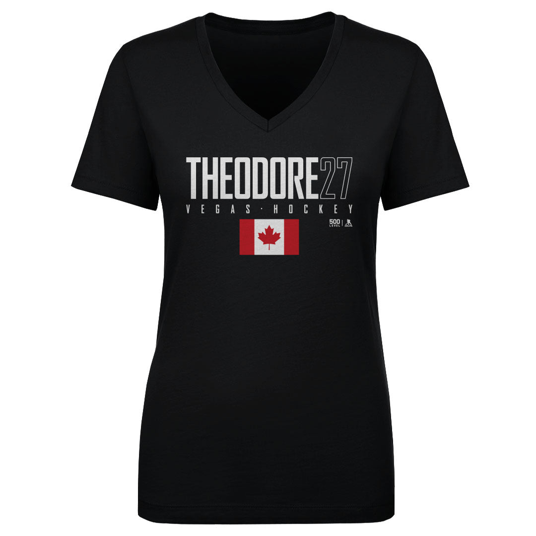 Shea Theodore Women's V-Neck T-Shirt | 500 LEVEL