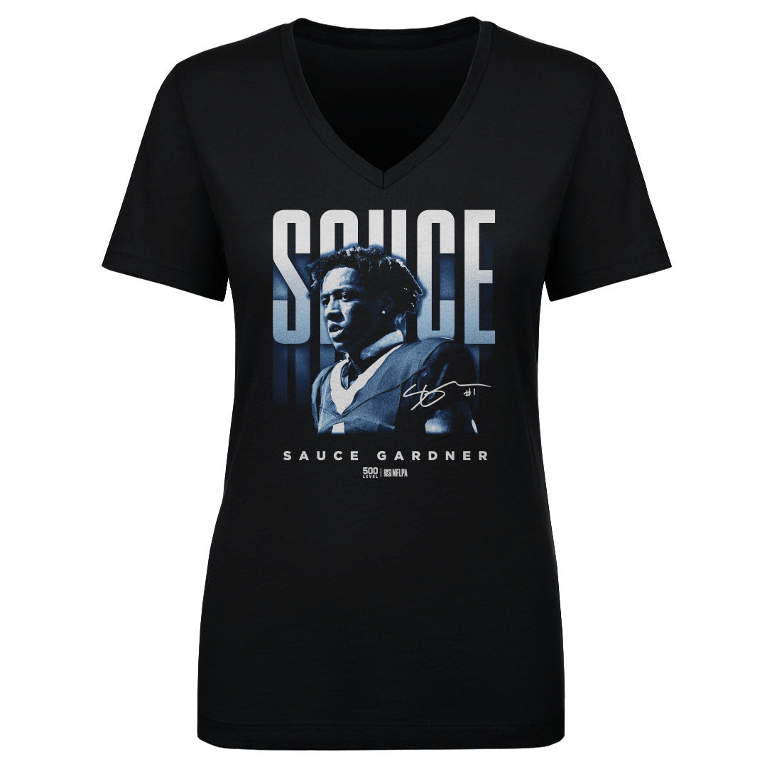 Sauce Gardner Women's V-Neck T-Shirt | 500 LEVEL