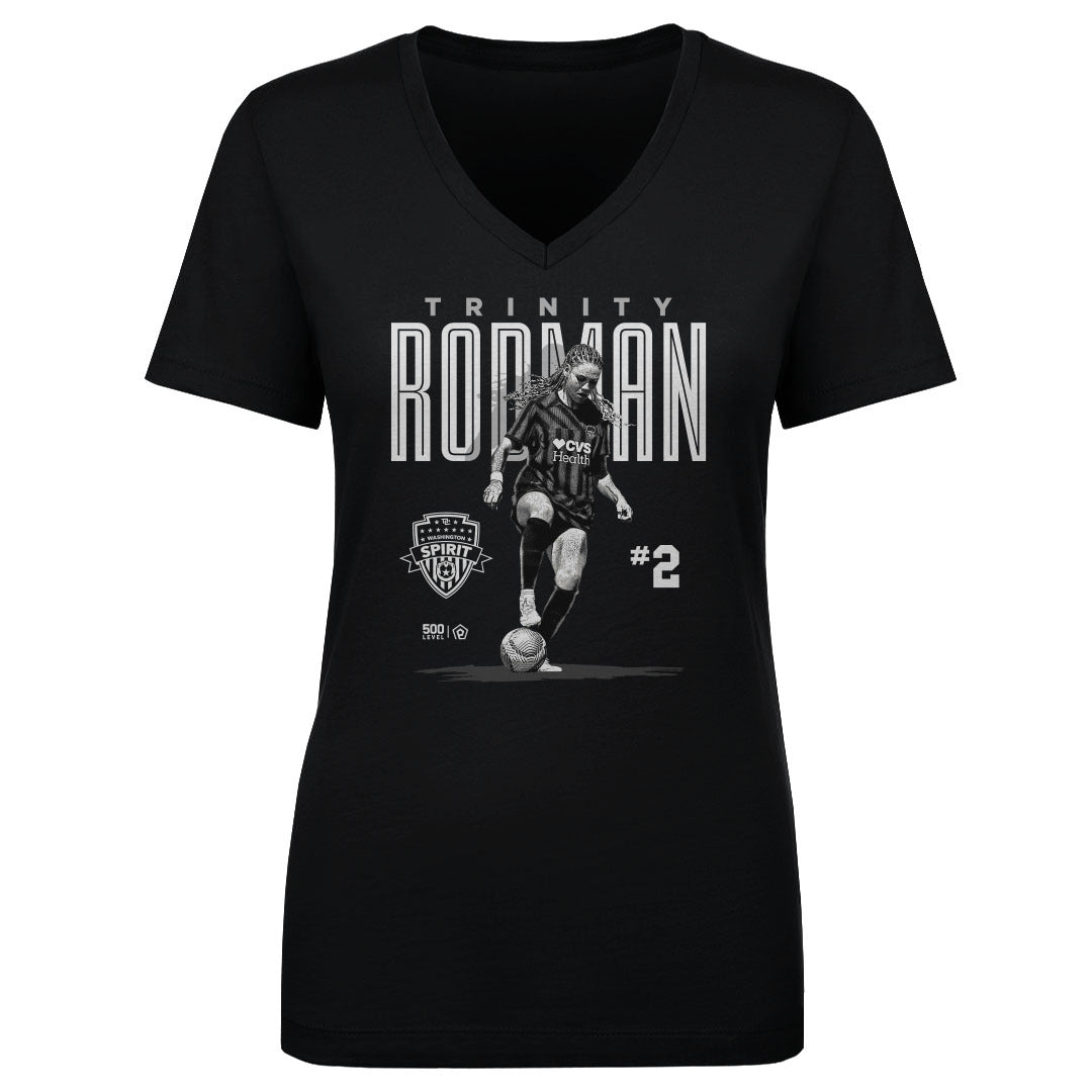 Trinity Rodman Women's V-Neck T-Shirt | 500 LEVEL