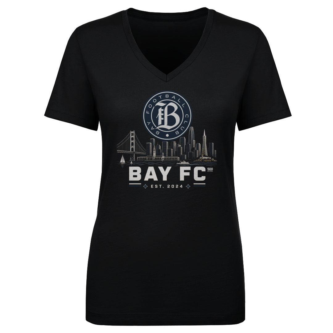 Bay FC Women's V-Neck T-Shirt | 500 LEVEL