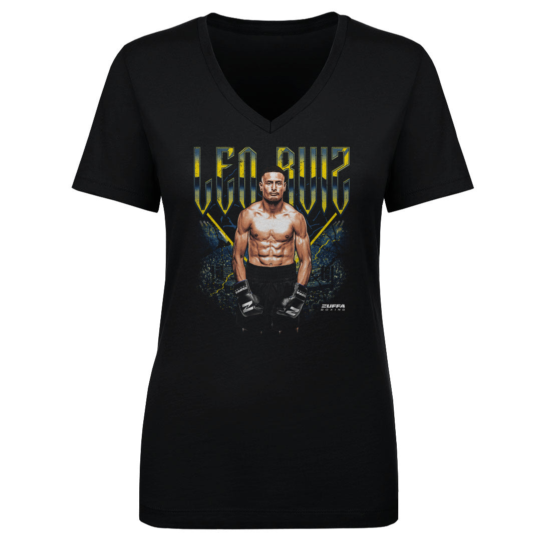 Leonardo Ruiz Women's V-Neck T-Shirt | 500 LEVEL