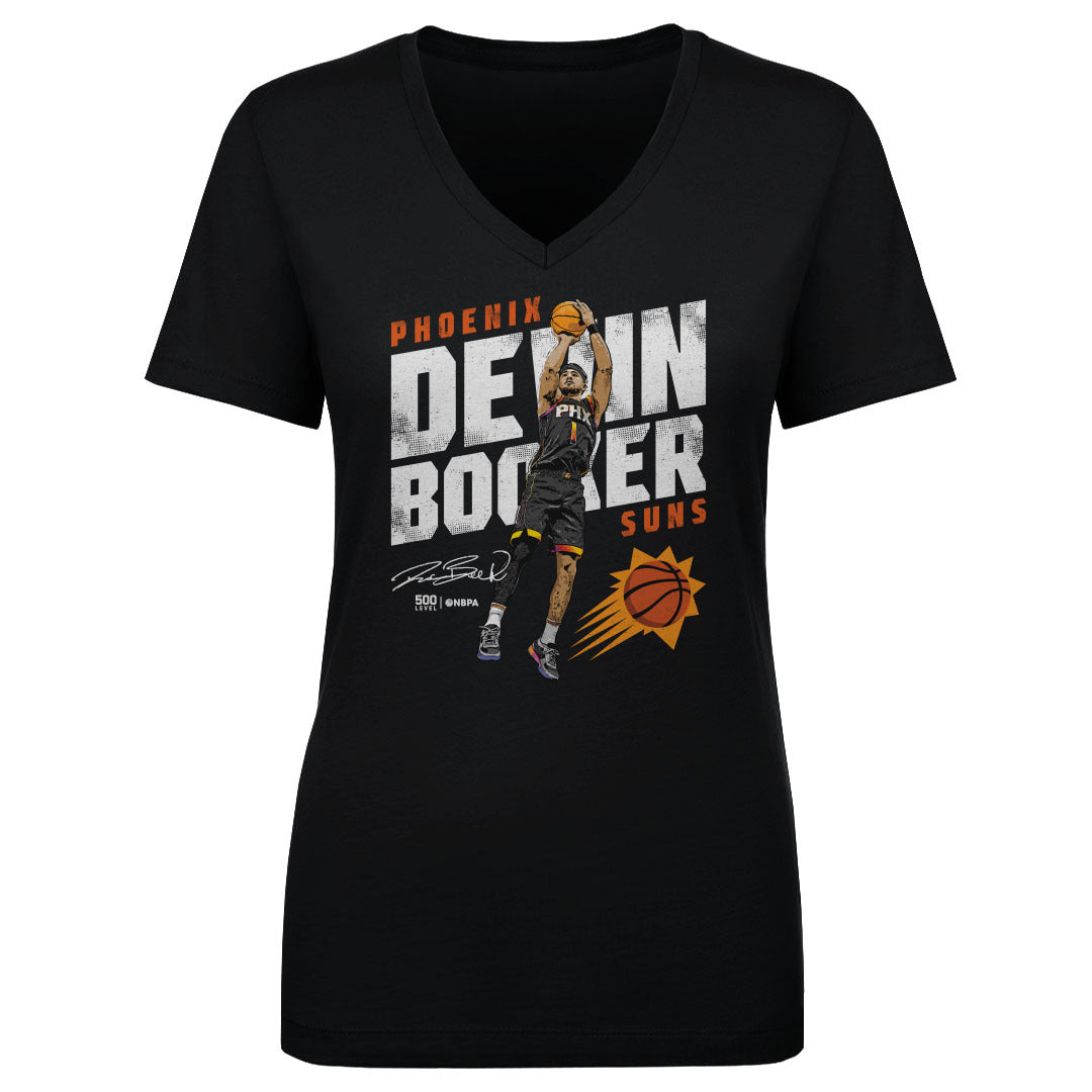 Devin Booker Women's V-Neck T-Shirt | 500 LEVEL
