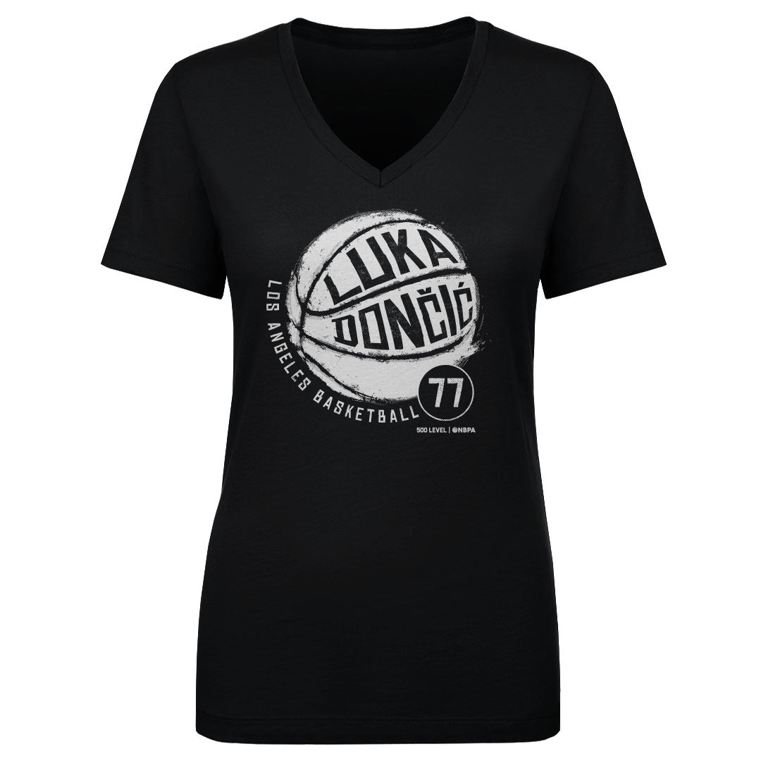 Luka Doncic Women's V-Neck T-Shirt | 500 LEVEL