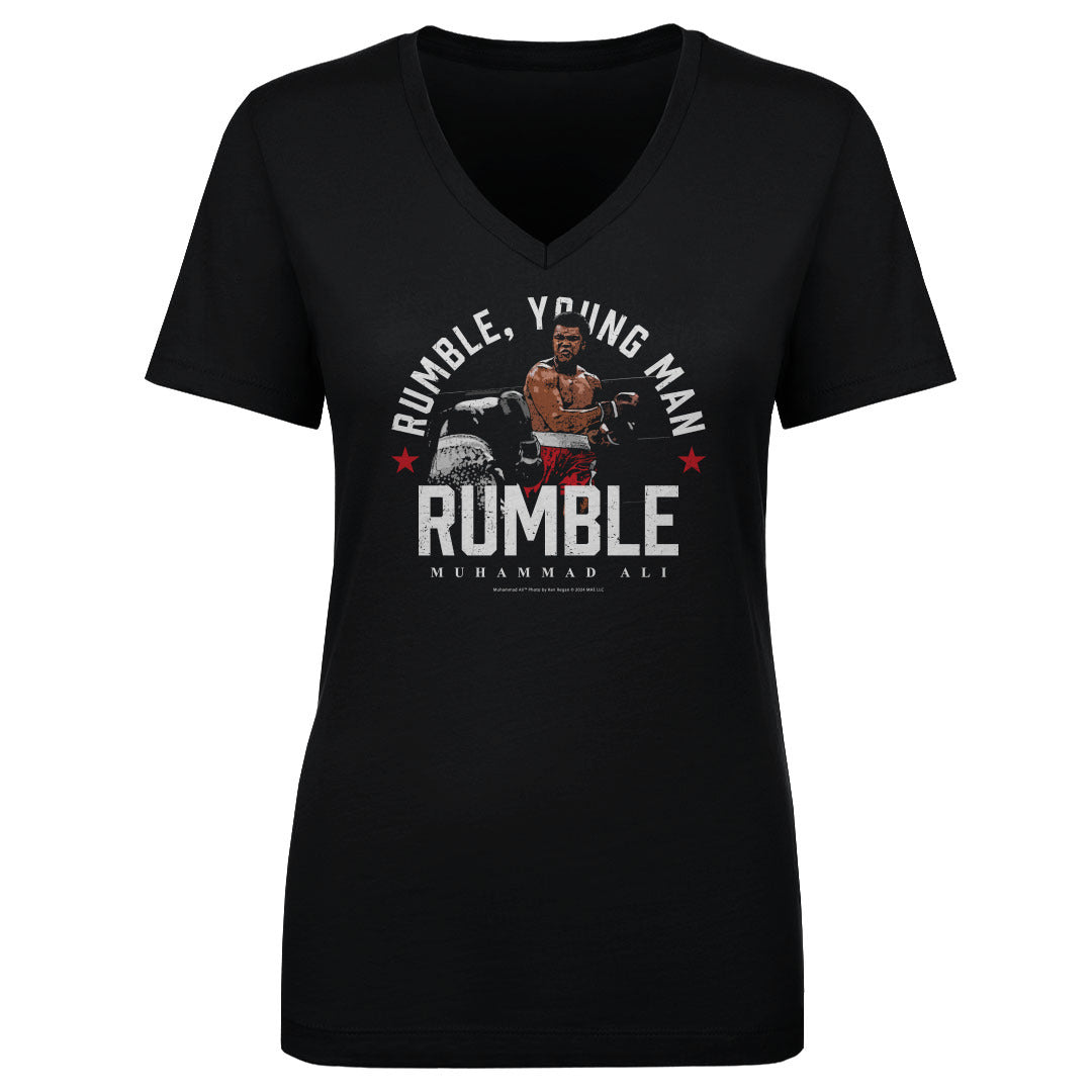 Muhammad Ali Women's V-Neck T-Shirt | 500 LEVEL