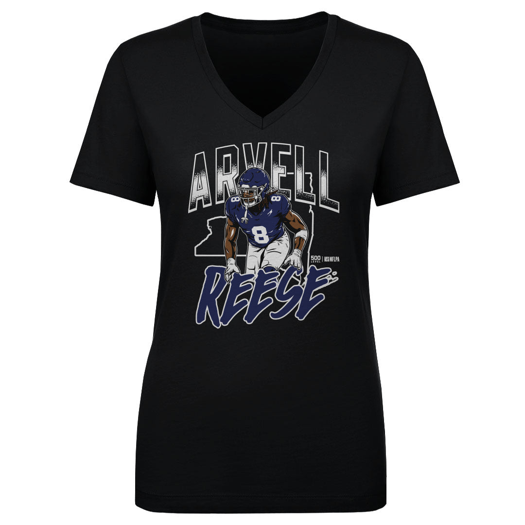 Arvell Reese Women's V-Neck T-Shirt | 500 LEVEL