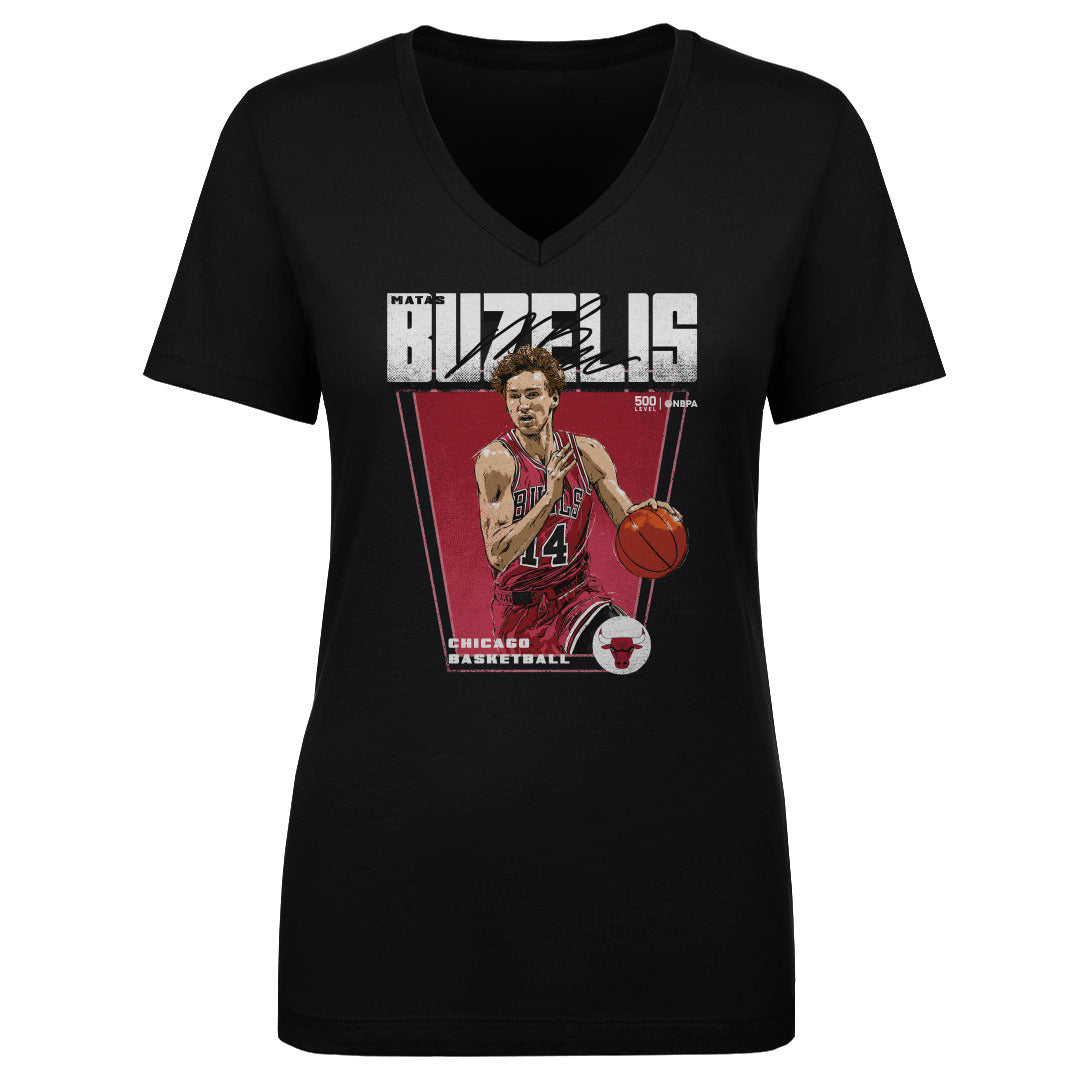 Matas Buzelis Women's V-Neck T-Shirt | 500 LEVEL
