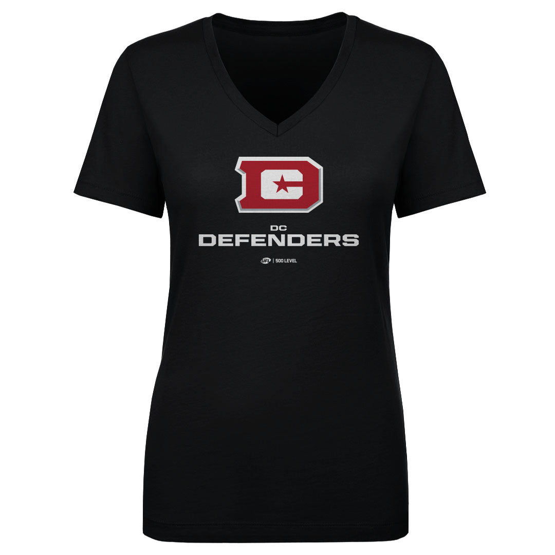 DC Defenders Women's V-Neck T-Shirt | 500 LEVEL