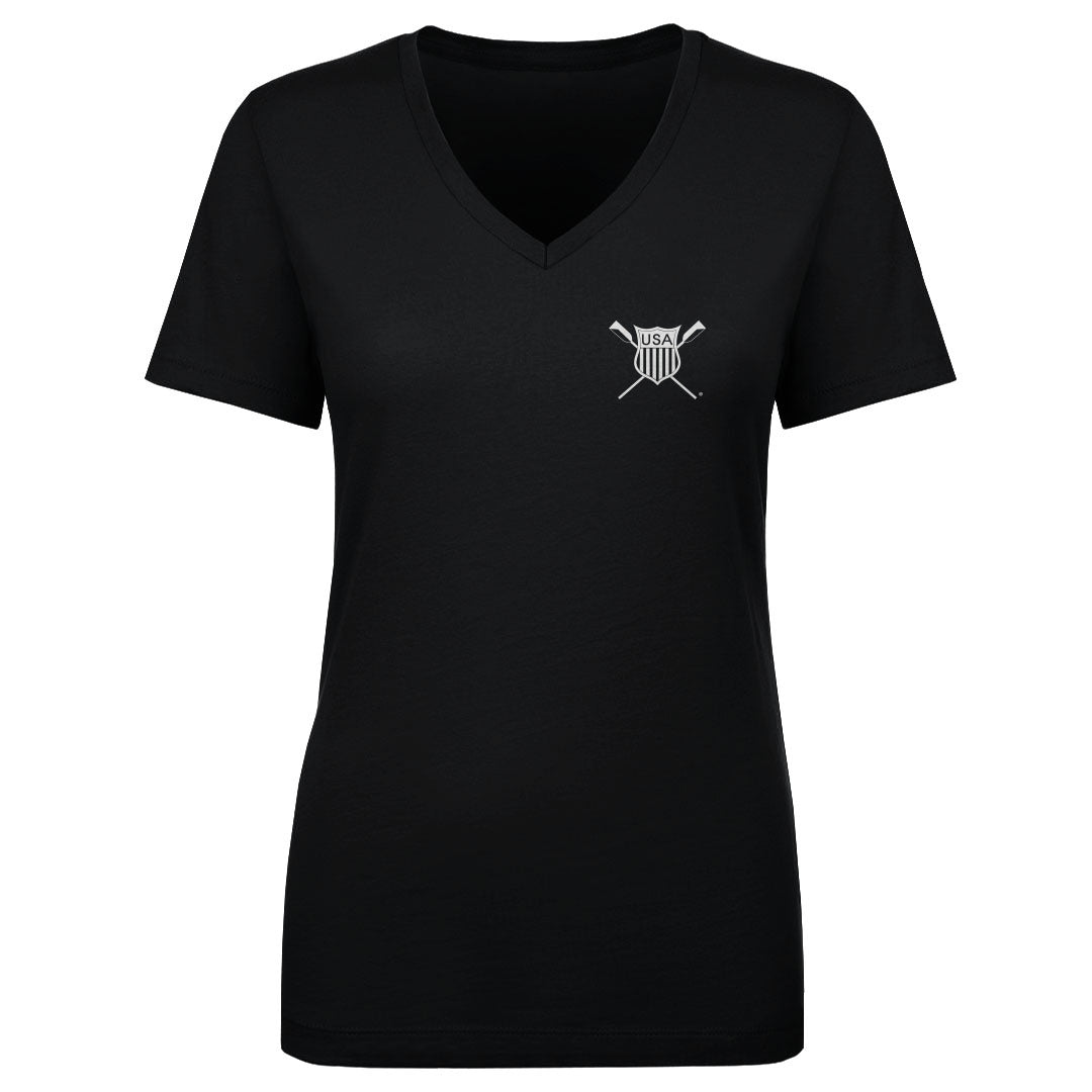 USRowing Women's V-Neck T-Shirt | 500 LEVEL