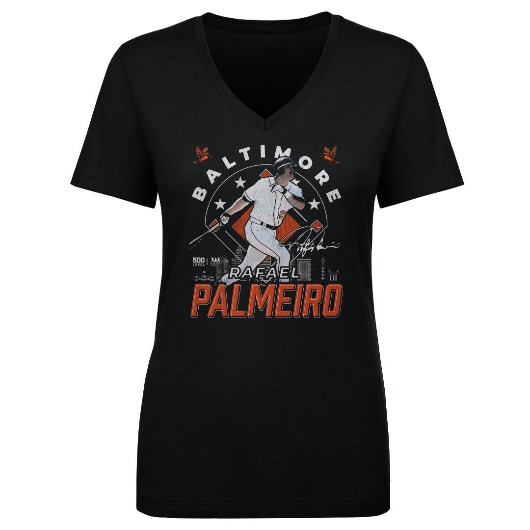 Rafael Palmeiro Women's V-Neck T-Shirt | 500 LEVEL