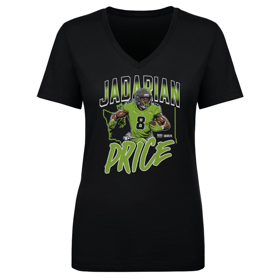 Jadarian Price Women's V-Neck T-Shirt | 500 LEVEL