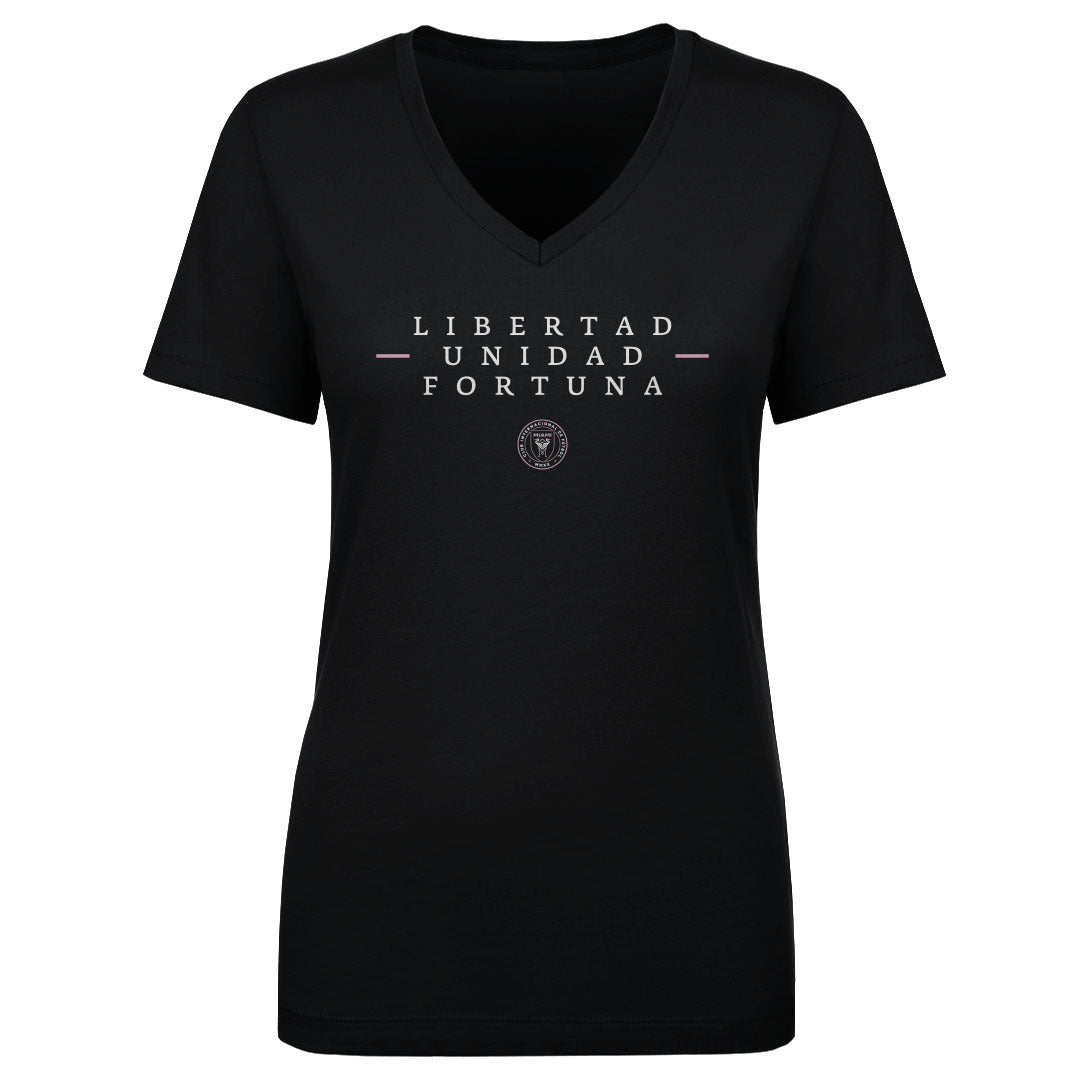 Inter Miami CF Women's V-Neck T-Shirt | 500 LEVEL