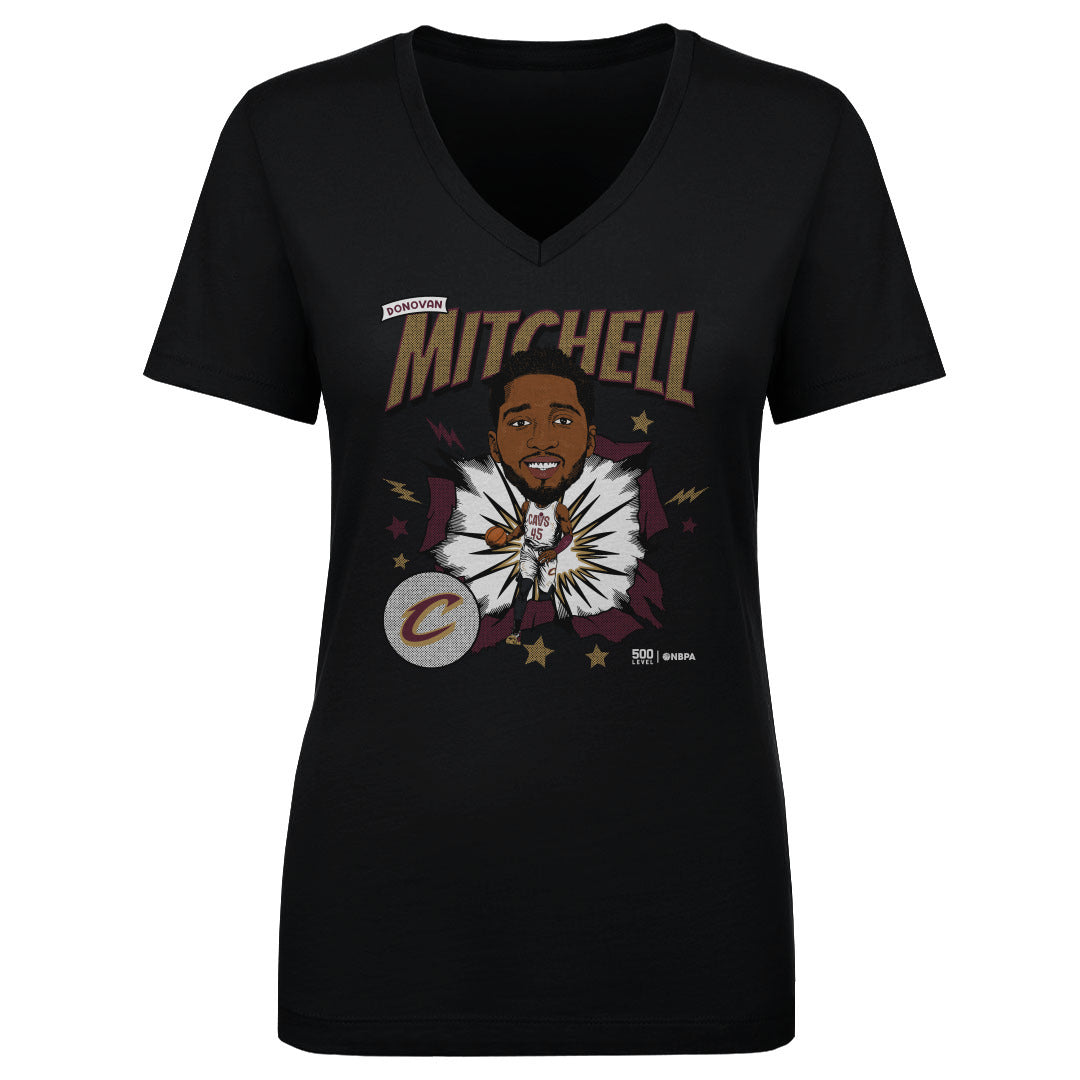 Donovan Mitchell Women's V-Neck T-Shirt | 500 LEVEL