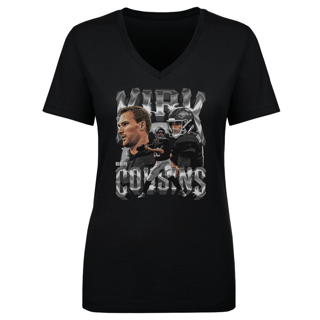 Kirk Cousins Women's V-Neck T-Shirt | 500 LEVEL