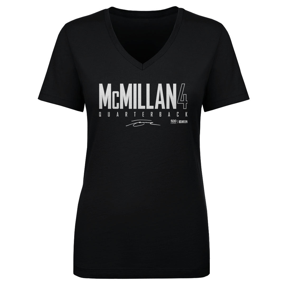 Tetairoa McMillan Women's V-Neck T-Shirt | 500 LEVEL