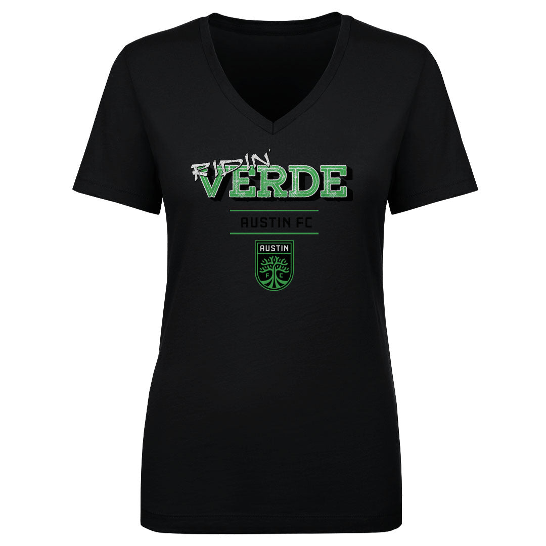 Austin FC Women's V-Neck T-Shirt | 500 LEVEL