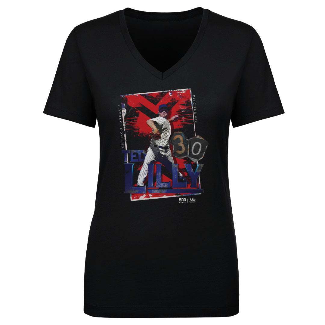 Ted Lilly Women's V-Neck T-Shirt | 500 LEVEL