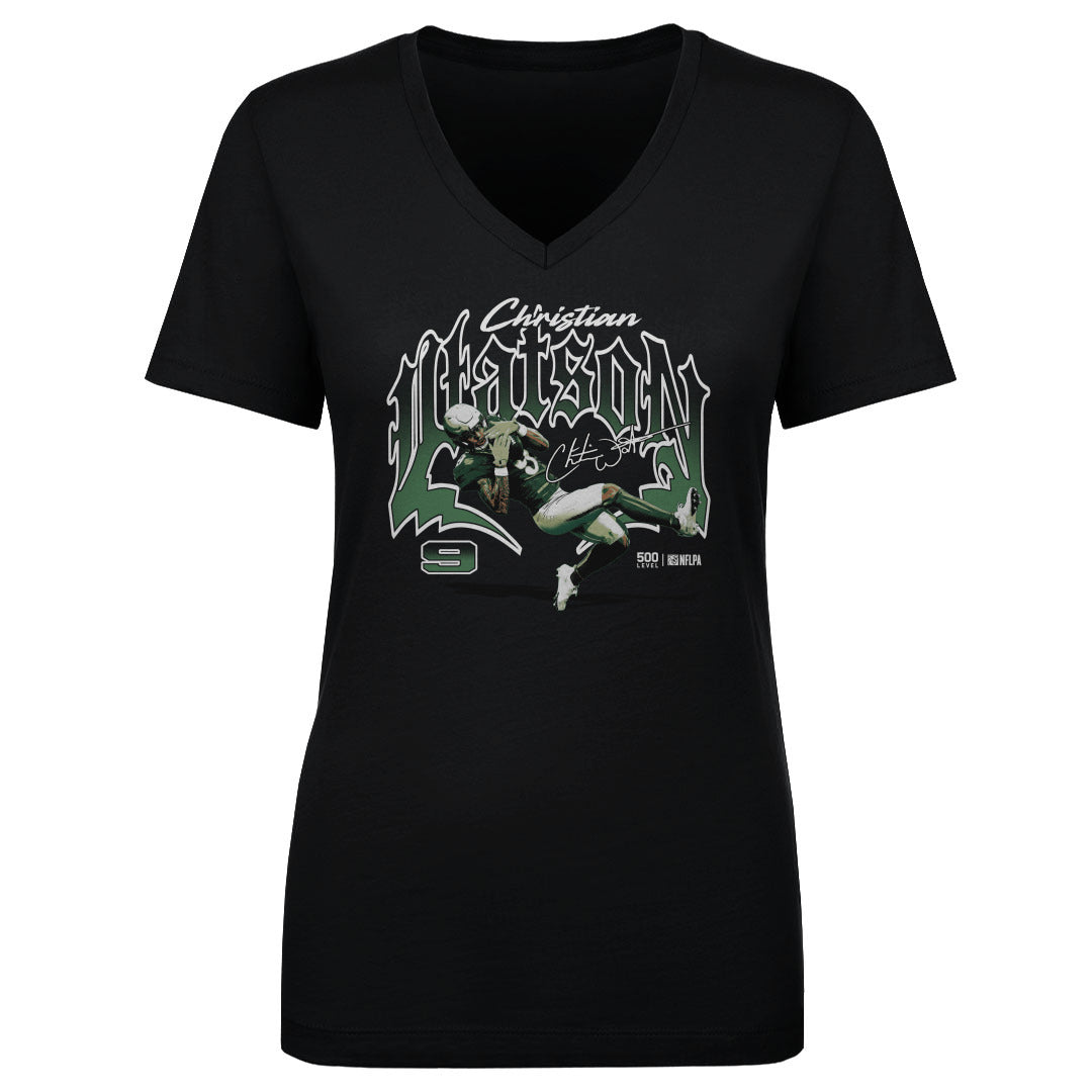 Christian Watson Women's V-Neck T-Shirt | 500 LEVEL