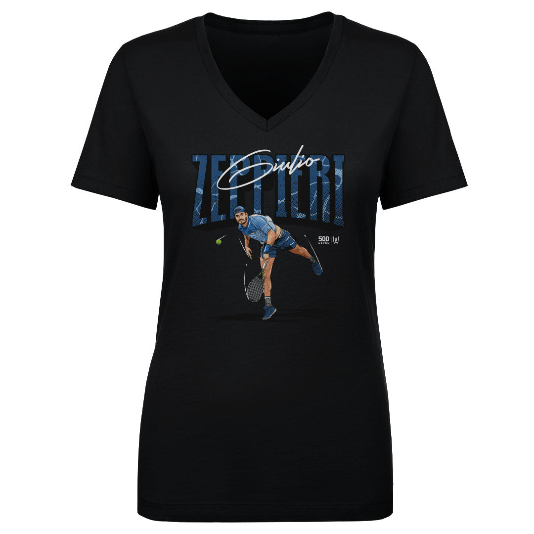 Giulio Zeppieri Women's V-Neck T-Shirt | 500 LEVEL