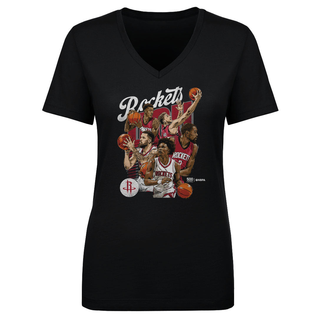 Houston Rockets Women's V-Neck T-Shirt | 500 LEVEL