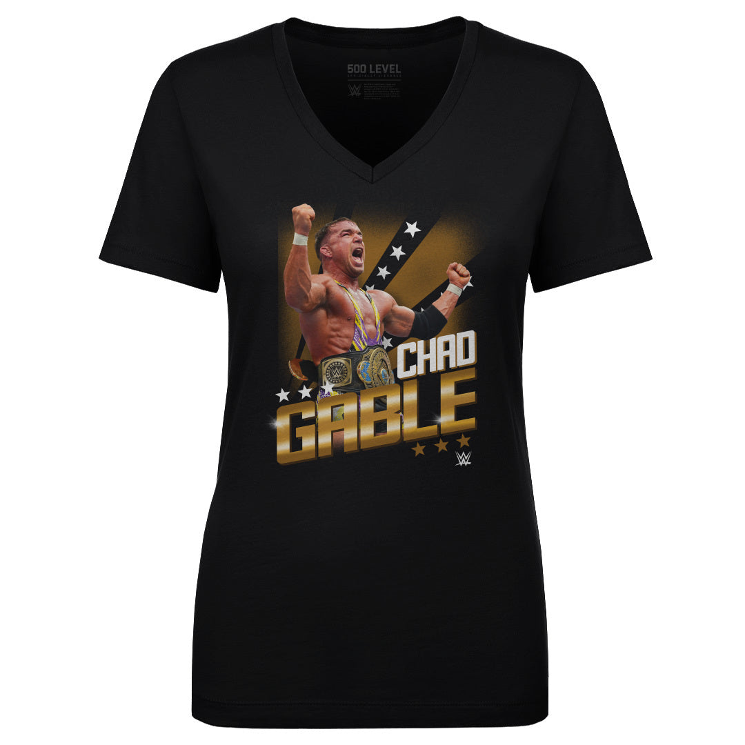 Chad Gable Women's V-Neck T-Shirt | 500 LEVEL