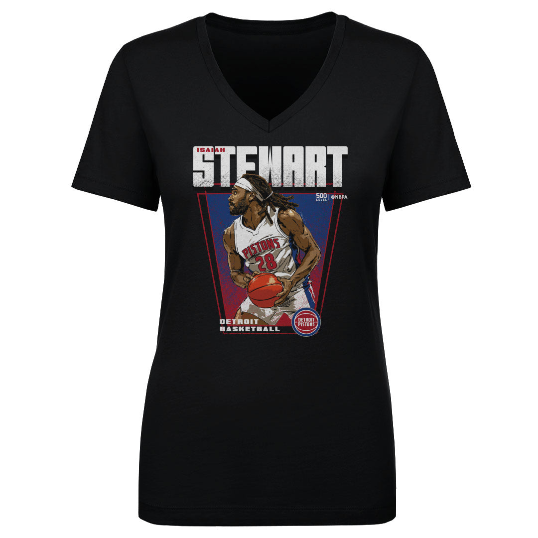 Isaiah Stewart Women's V-Neck T-Shirt | 500 LEVEL
