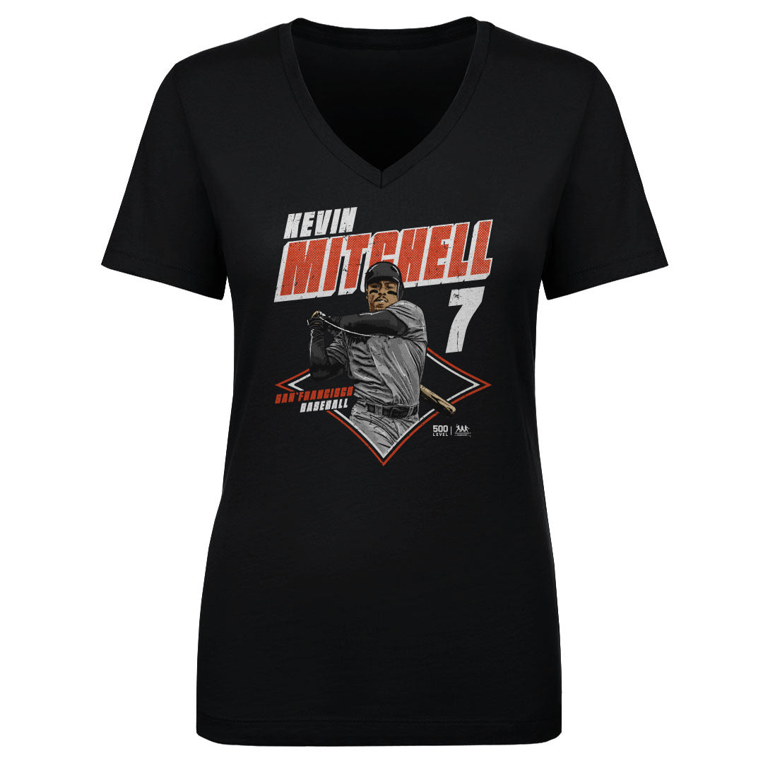 Kevin Mitchell Women's V-Neck T-Shirt | 500 LEVEL