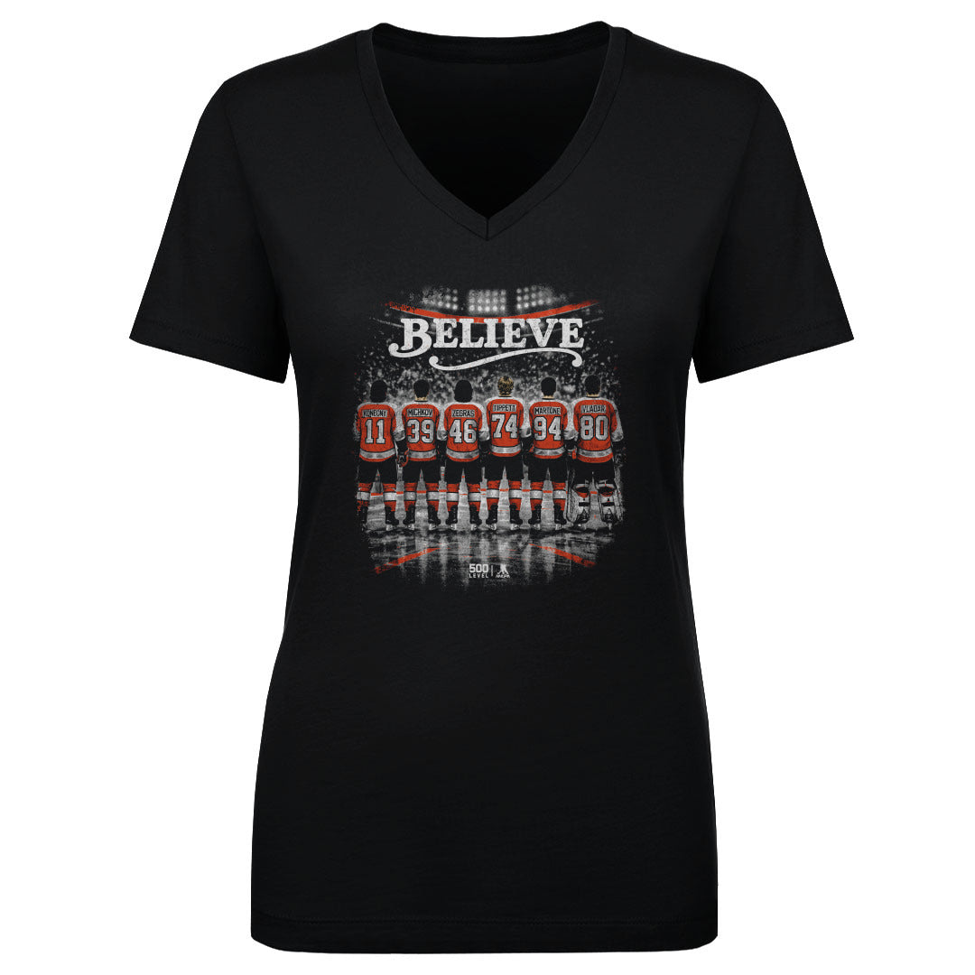 Philadelphia Hockey Women's V-Neck T-Shirt | 500 LEVEL
