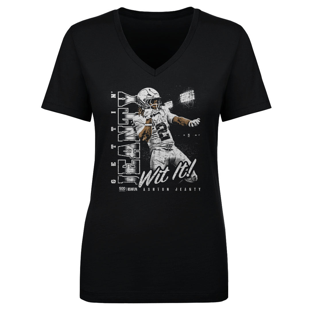 Ashton Jeanty Women's V-Neck T-Shirt | 500 LEVEL
