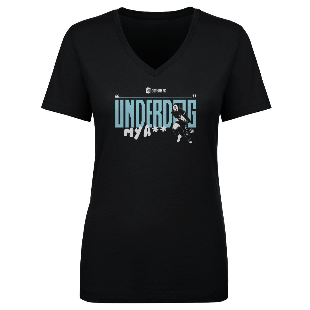 Jaedyn Shaw Women's V-Neck T-Shirt | 500 LEVEL