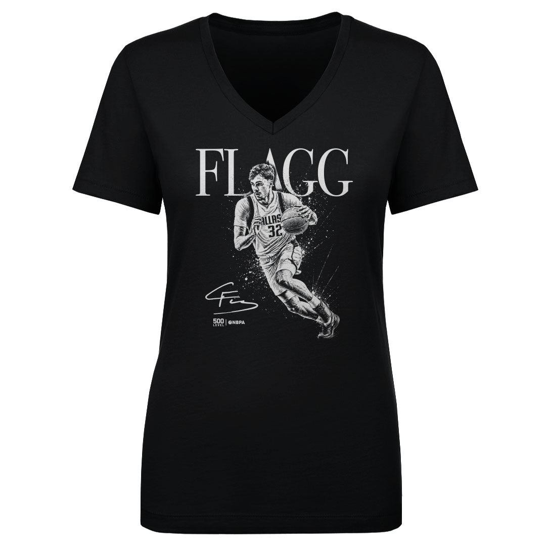 Cooper Flagg Women's V-Neck T-Shirt | 500 LEVEL