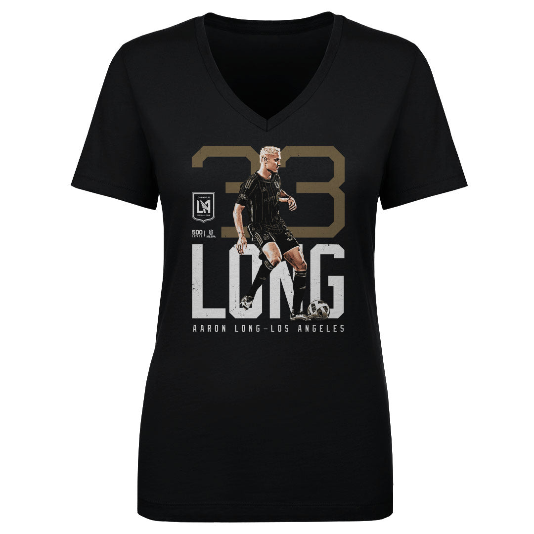 Aaron Long Women's V-Neck T-Shirt | 500 LEVEL