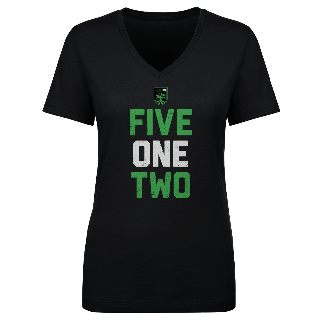 Austin FC Women's V-Neck T-Shirt | 500 LEVEL