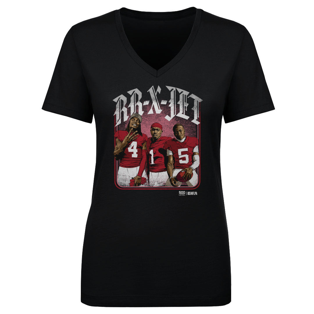 Rashee Rice Women's V-Neck T-Shirt | 500 LEVEL