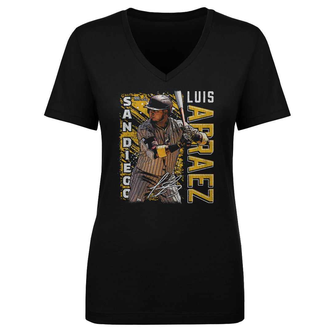 Luis Arraez Women's V-Neck T-Shirt | 500 LEVEL