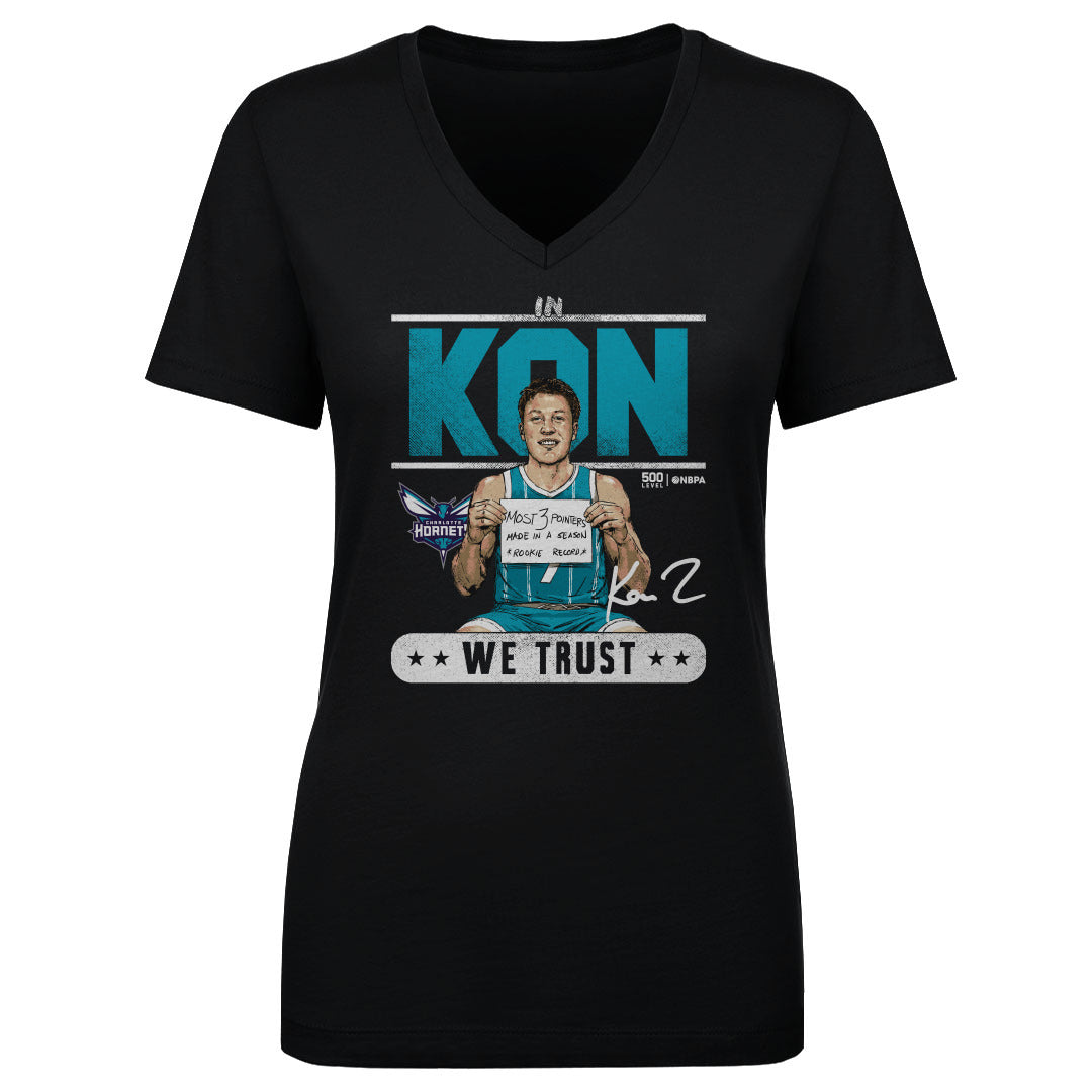 Kon Knueppel Women's V-Neck T-Shirt | 500 LEVEL