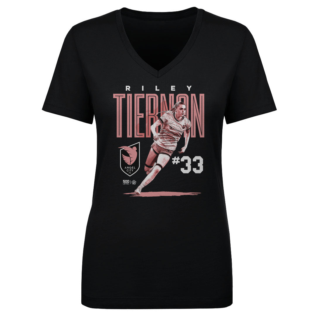 Riley Tiernan Women's V-Neck T-Shirt | 500 LEVEL