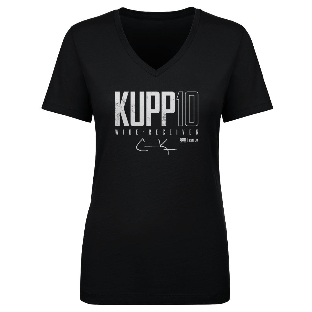 Cooper Kupp Women's V-Neck T-Shirt | 500 LEVEL