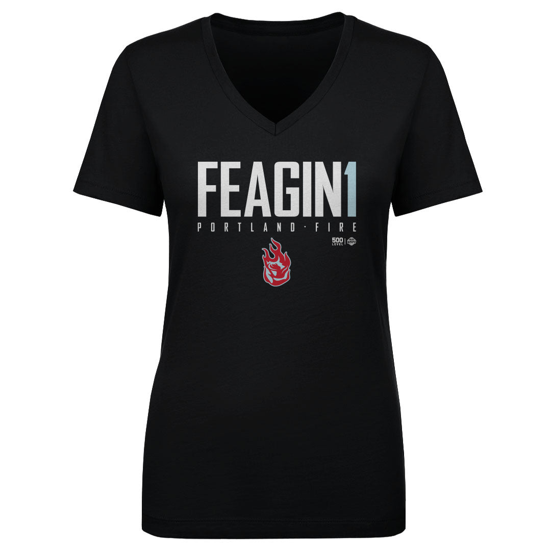 Sania Feagin Women's V-Neck T-Shirt | 500 LEVEL