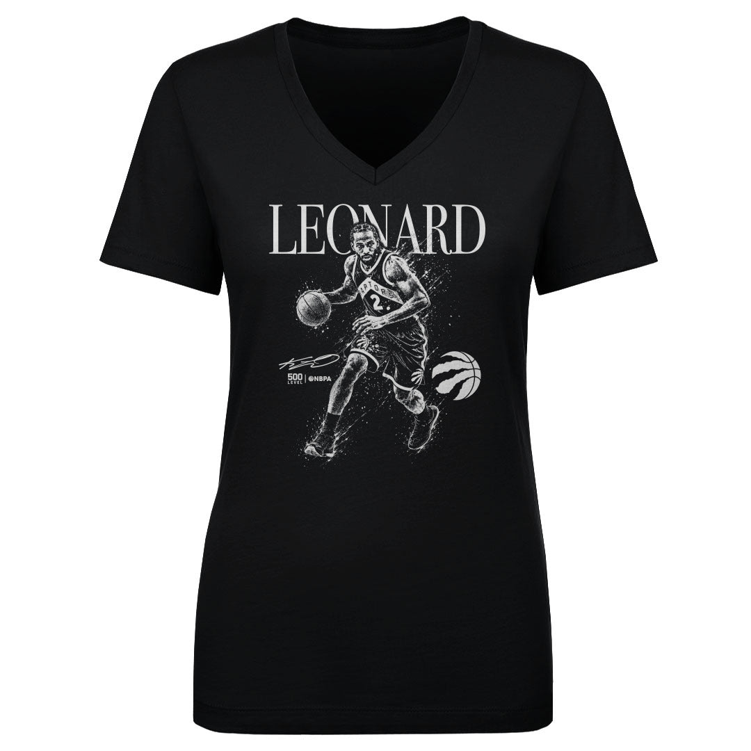 Kawhi Leonard Women's V-Neck T-Shirt | 500 LEVEL