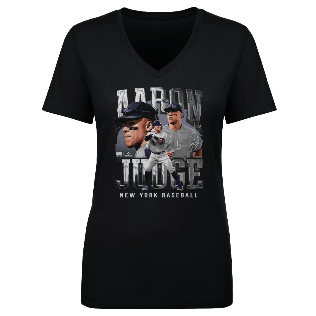 Aaron Judge Women's V-Neck T-Shirt | 500 LEVEL