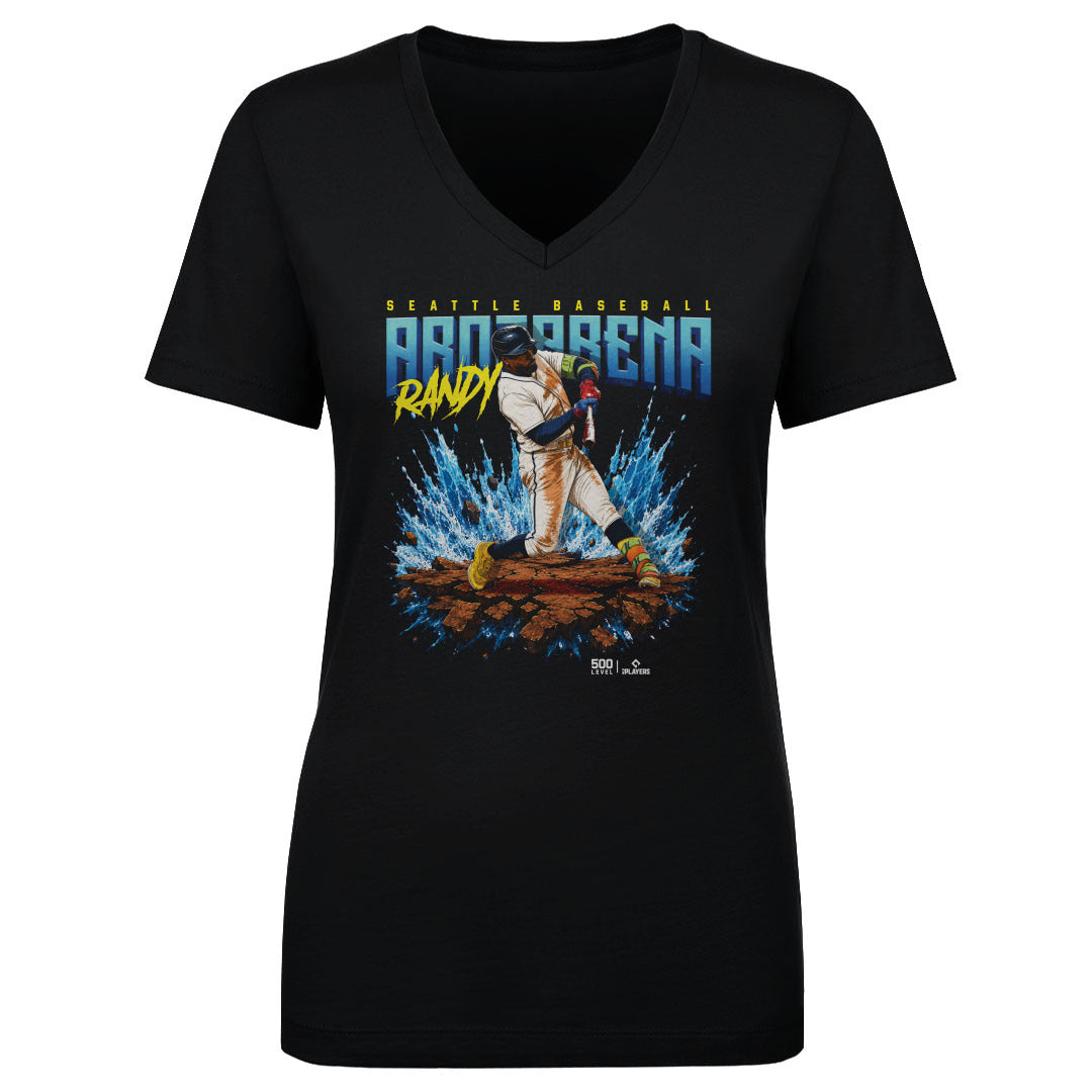 Randy Arozarena Women's V-Neck T-Shirt | 500 LEVEL