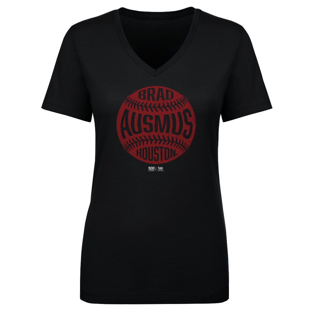 Brad Ausmus Women's V-Neck T-Shirt | 500 LEVEL