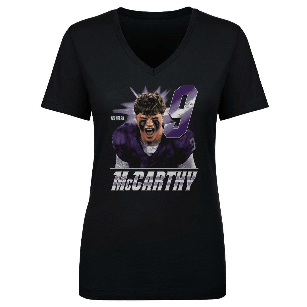J.J. McCarthy Women's V-Neck T-Shirt | 500 LEVEL