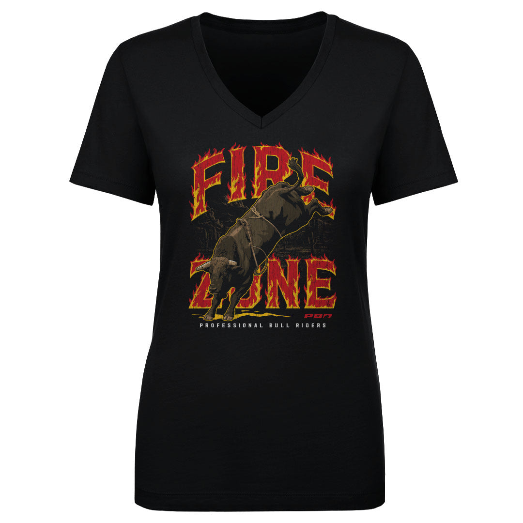 Fire Zone Women's V-Neck T-Shirt | 500 LEVEL
