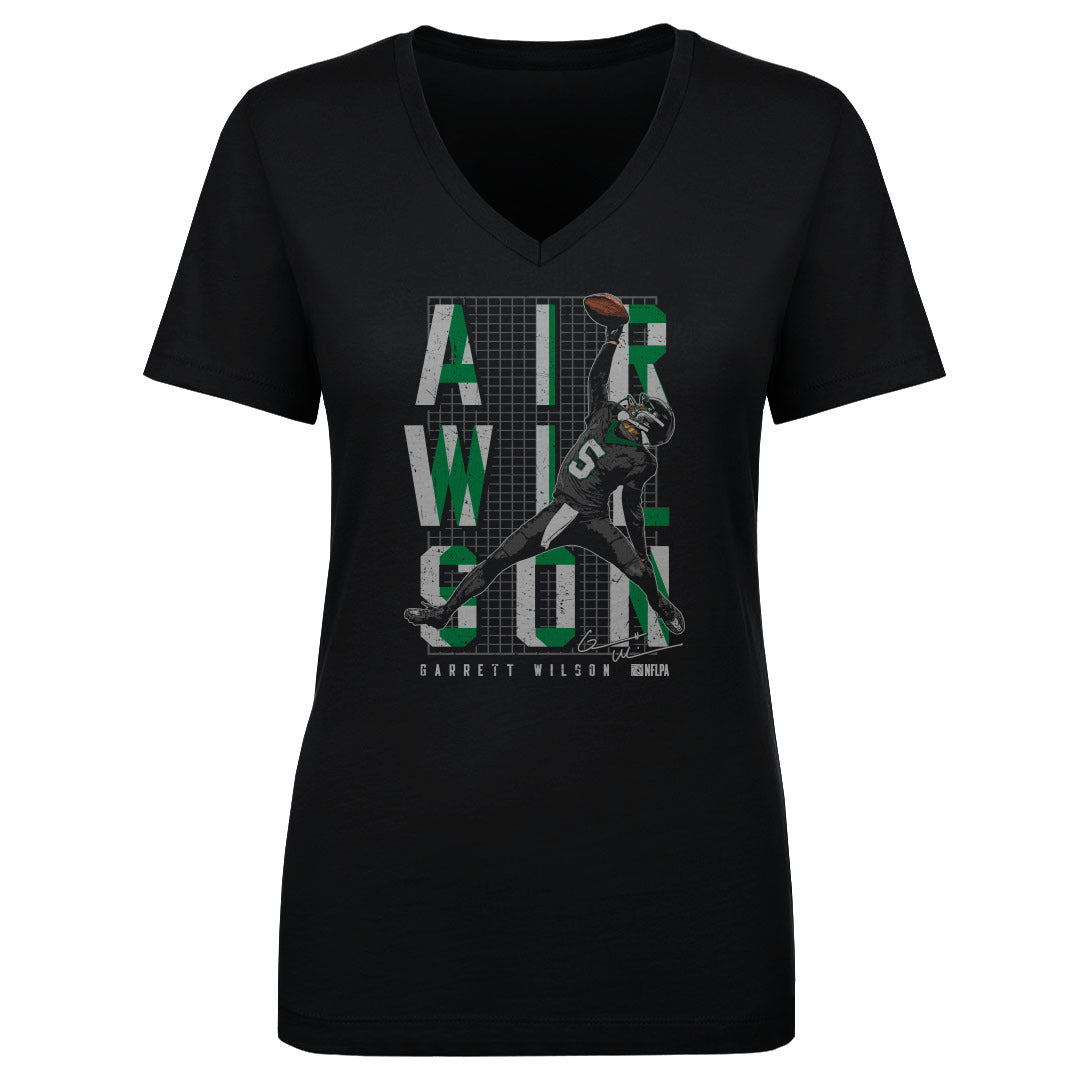 Garrett Wilson Women's V-Neck T-Shirt | 500 LEVEL