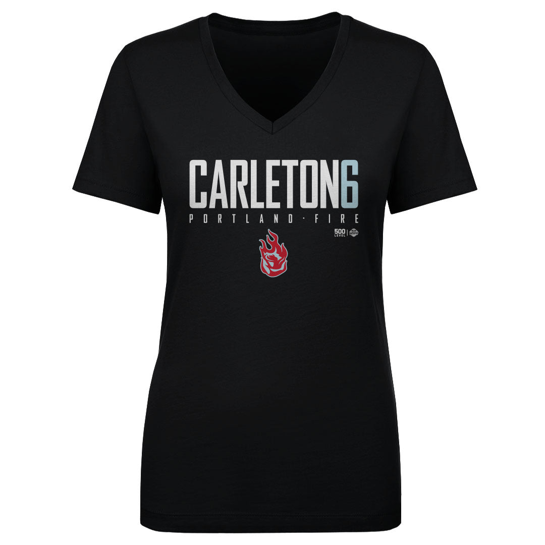 Bridget Carleton Women's V-Neck T-Shirt | 500 LEVEL