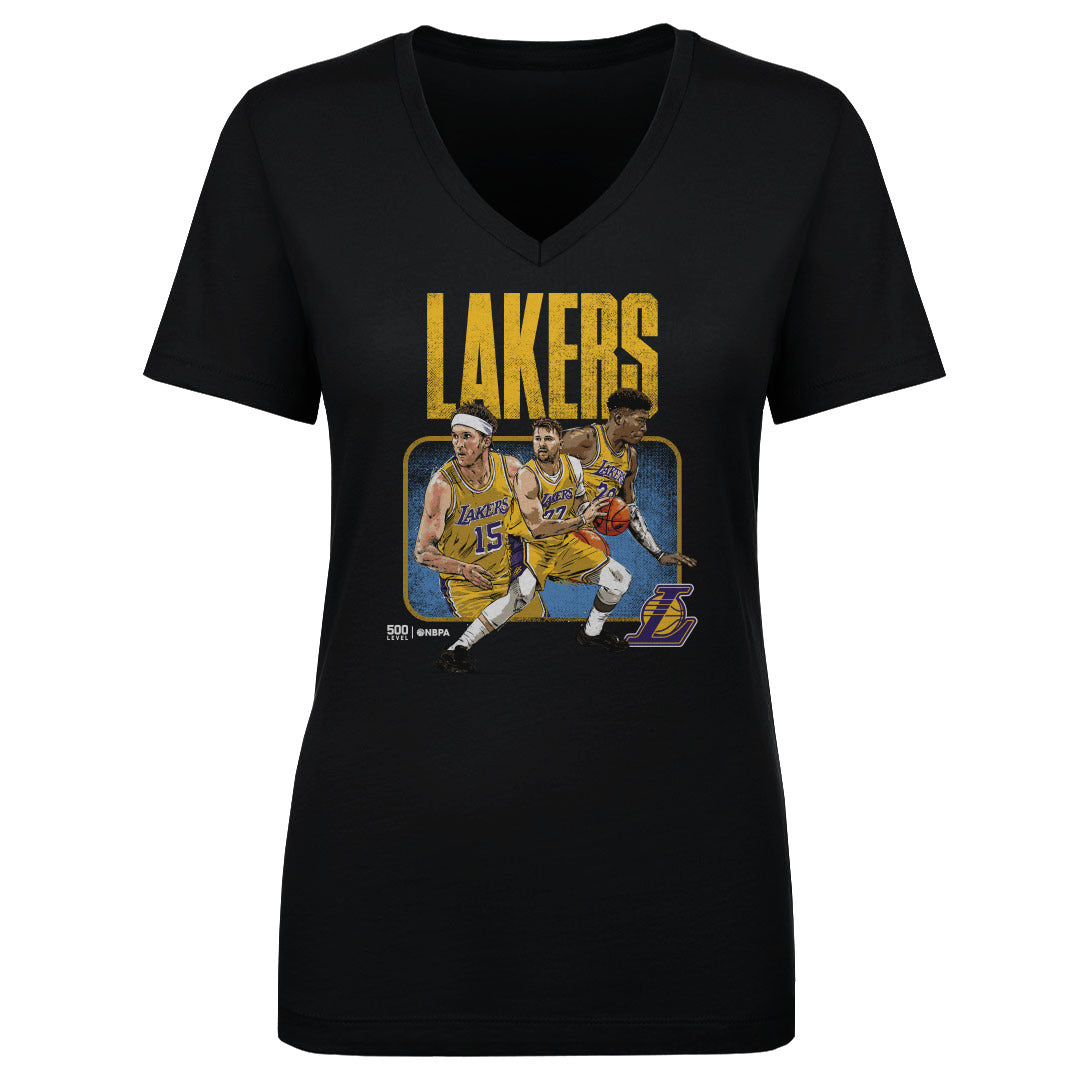 Los Angeles Lakers Women's V-Neck T-Shirt | 500 LEVEL